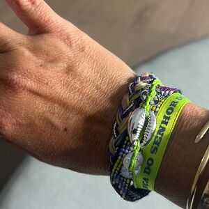 Hipanema beaded magnet bracelet